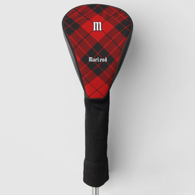 Clan Macleod von Raasay Tartan Golf Headcover (Vorderseite)