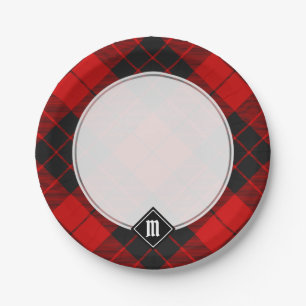 Clan Macleod von Raasay Tartan Pappteller