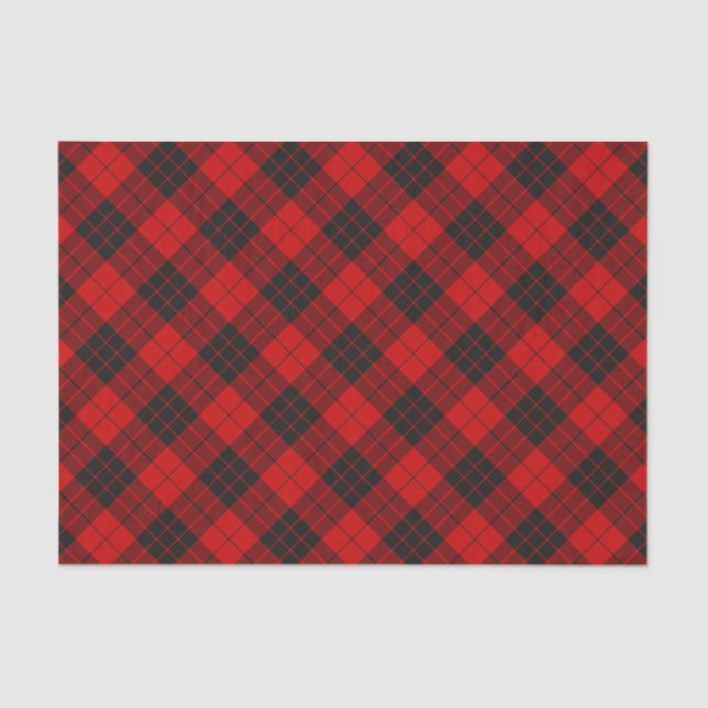 Clan Macleod von Raasay Tartan Seidenpapier (Vorderseite)
