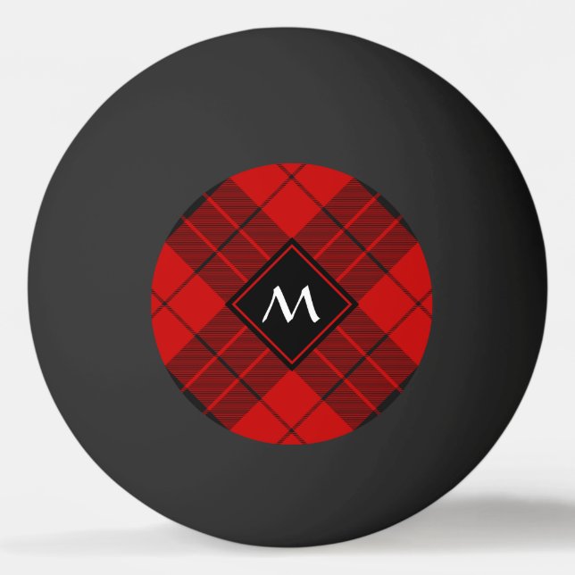 Clan Macleod von Raasay Tartan Tischtennisball (Vorderseite)