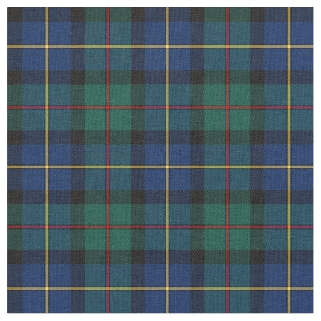 Clan MacLeod von Skye Tartan Stoff (Nahaufnahme)