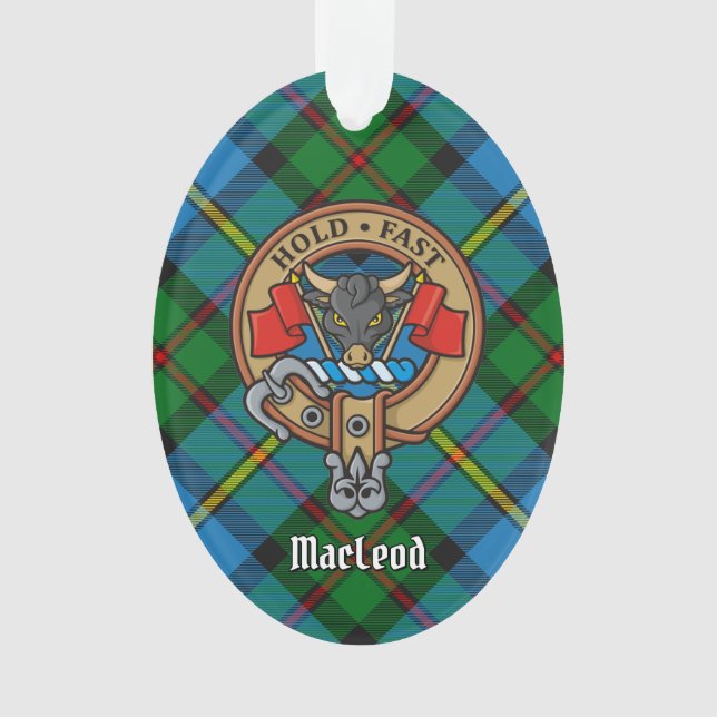 Clan MacLeod Wappen Ornament (Vorderseite)