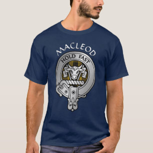 Clan MacLeod Wappen & Tartan T-Shirt