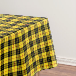 Clan MacLeod Yellow und Black Scottish Tartan Tischdecke