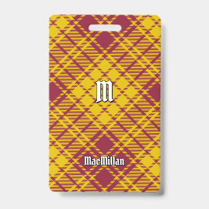 Clan MacMillan Dress Tartan Ausweis