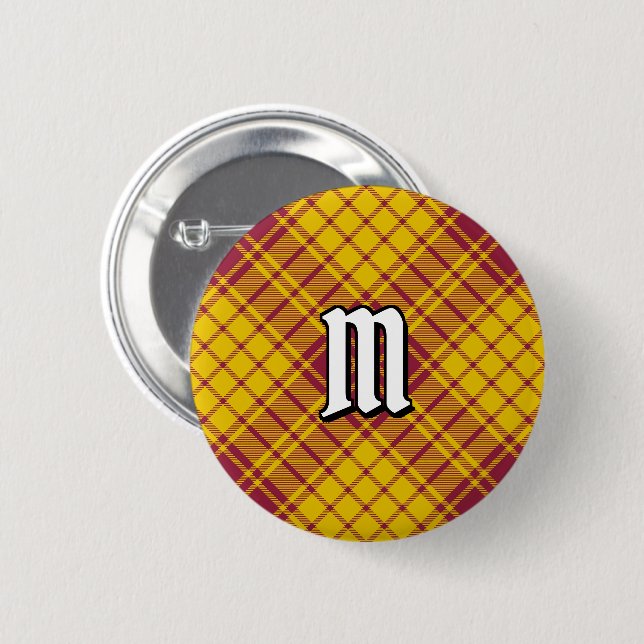 Clan MacMillan Dress Tartan Button (Vorne & Hinten)