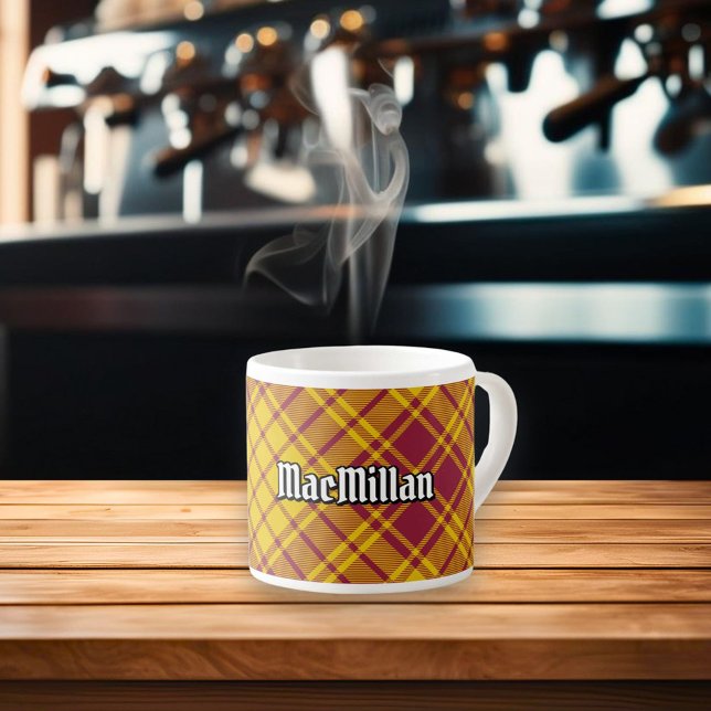 Clan MacMillan Dress Tartan Espressotasse (Von Creator hochgeladen)