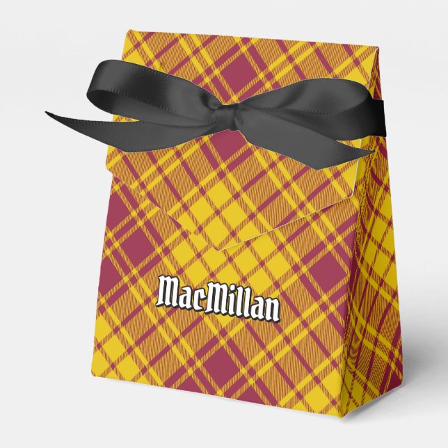 Clan MacMillan Dress Tartan Geschenkschachtel (Vorderseite)