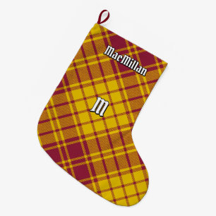 Clan MacMillan Dress Tartan Großer Weihnachtsstrumpf
