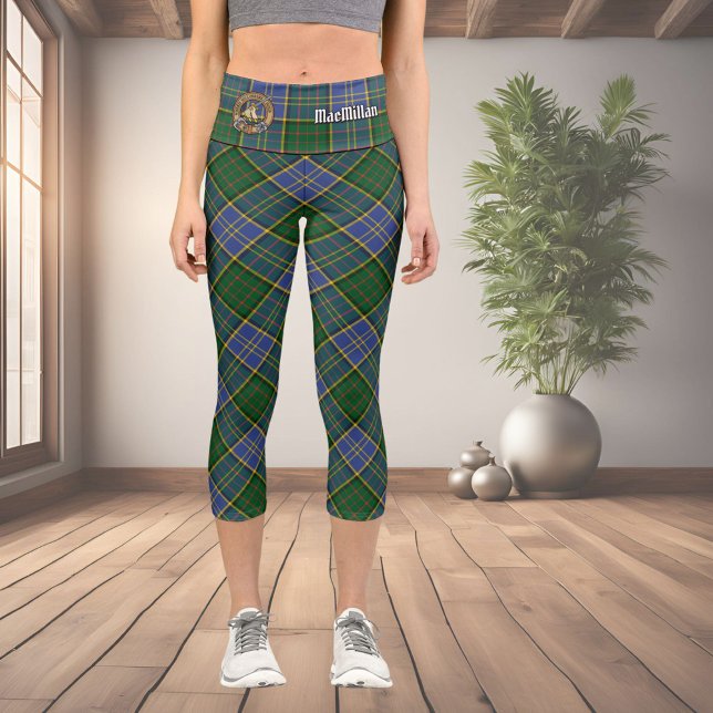 Clan MacMillan Hunting Tartan Capri Leggings (Von Creator hochgeladen)