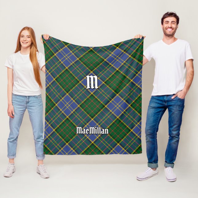 Clan MacMillan Hunting Tartan Fleecedecke (Beispiel)