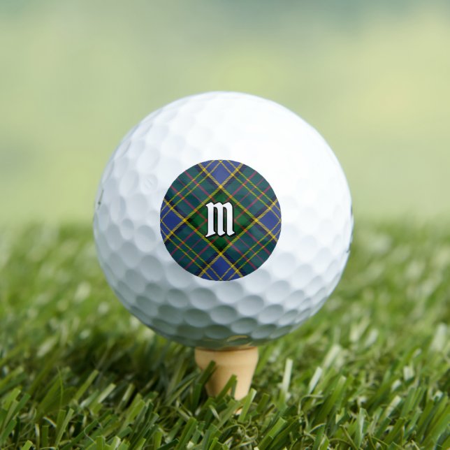 Clan MacMillan Hunting Tartan Golfball (Insitu T-Shirt)