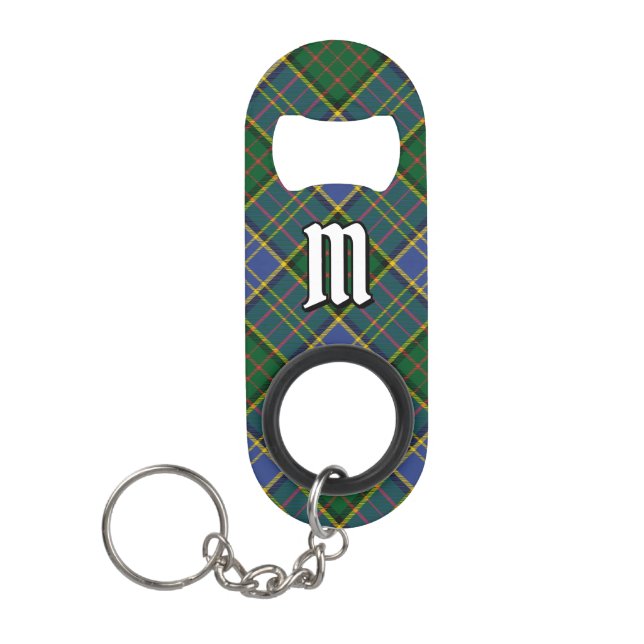 Clan MacMillan Hunting Tartan Mini Flaschenöffner (Vorderseite)