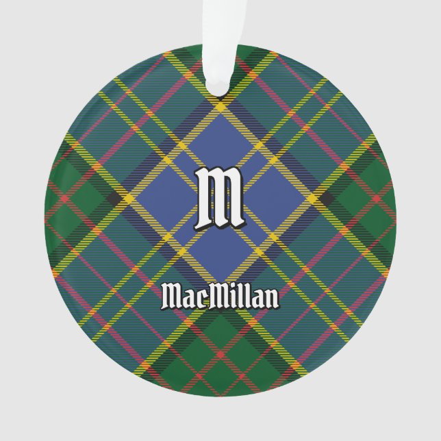 Clan MacMillan Hunting Tartan Ornament (Vorderseite)