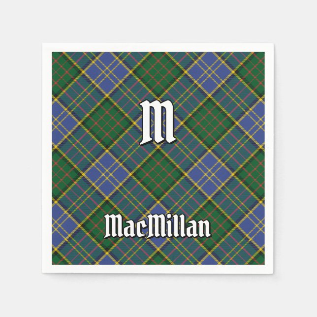 Clan MacMillan Hunting Tartan Serviette (Vorderseite)