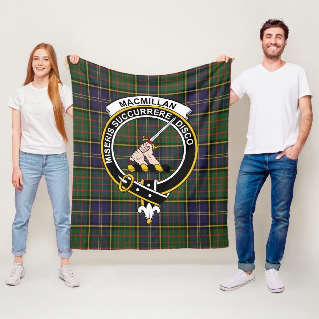 Clan MacMillan Jagd Modern Tartan Kariert Fleecedecke (Beispiel)