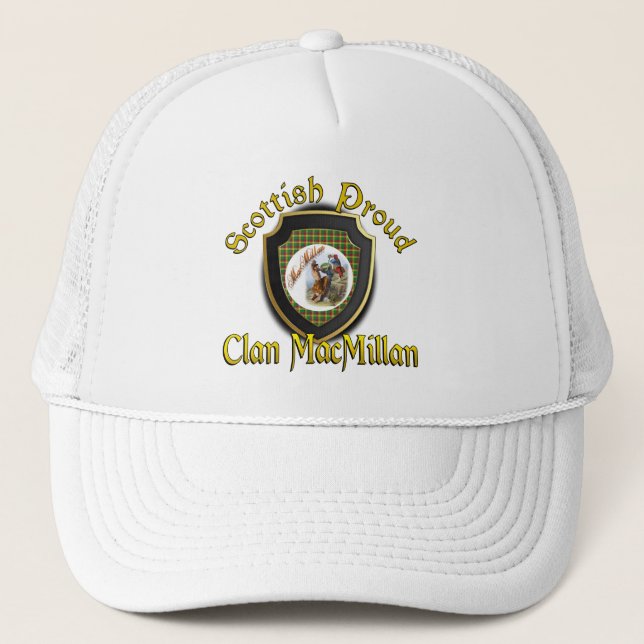 Clan MacMillan Scottish Dynsty Cap Truckerkappe (Vorderseite)