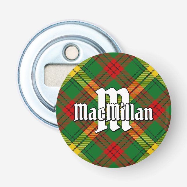 Clan MacMillan Tartan Bottle Opener Flaschenöffner (Vorderseite)