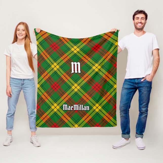 Clan MacMillan Tartan Fleecedecke (Beispiel)