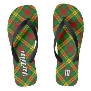 Clan MacMillan Tartan Flip Flops