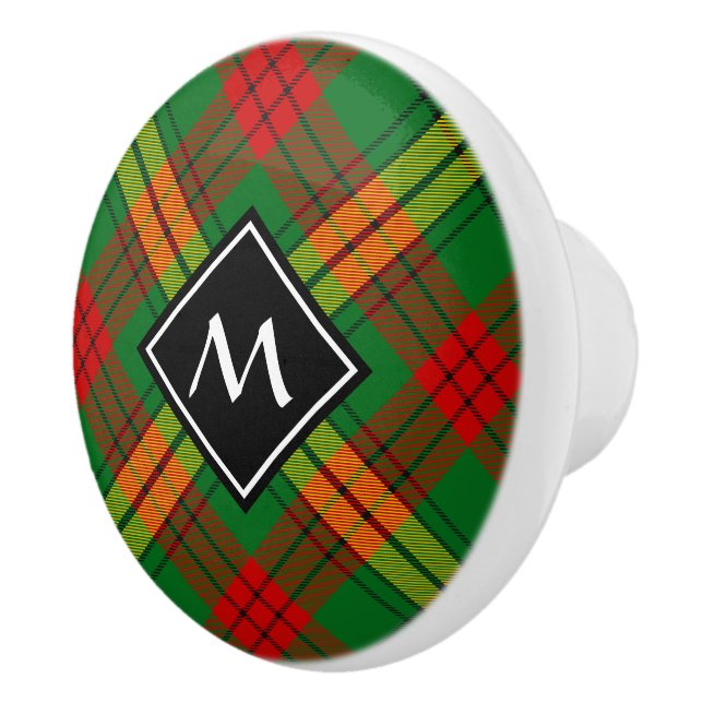 Clan MacMillan Tartan Keramikknauf (Rechts)