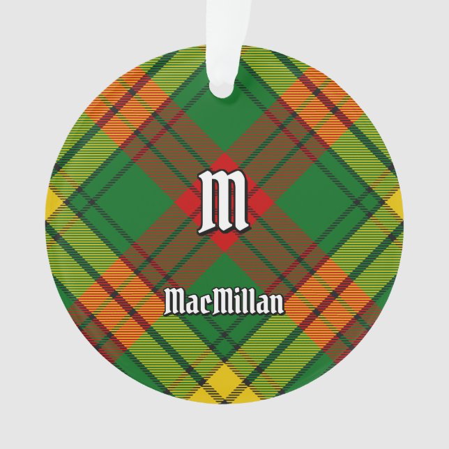 Clan MacMillan Tartan Ornament (Vorderseite)