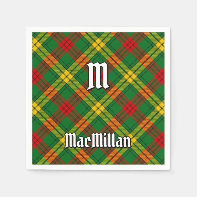 Clan MacMillan Tartan Serviette (Vorderseite)