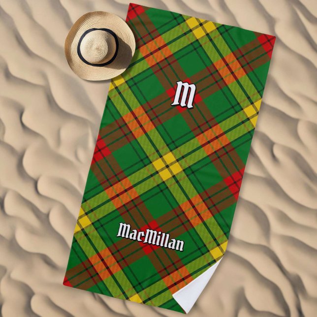 Clan MacMillan Tartan Strandtuch (Von Creator hochgeladen)