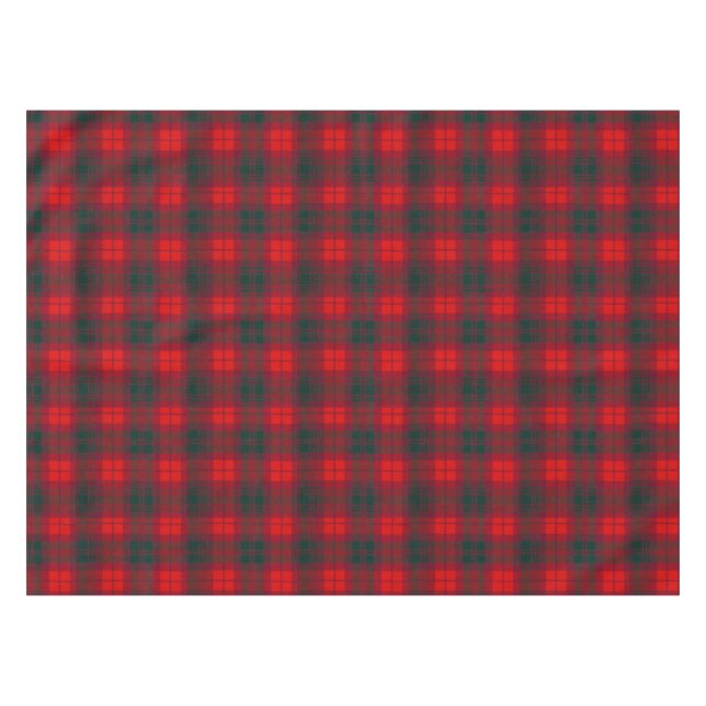 Clan Macnab Tartan Tablecloth Tischdecke (Vorderseite (Horizontal))