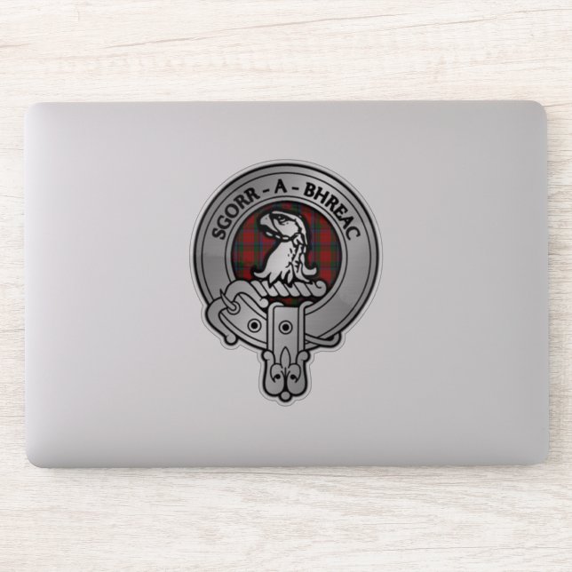 Clan MacNeacail (MacNicol/Nicolson) Wappen & Tarta Aufkleber (Computer)