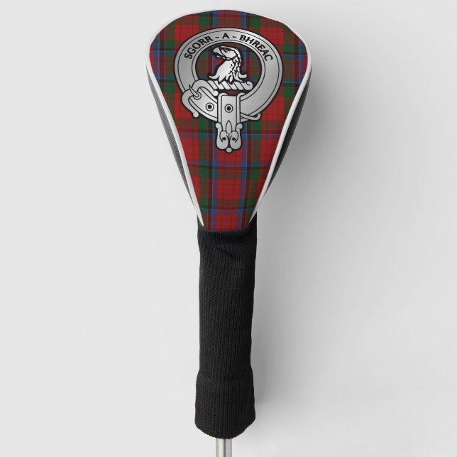 Clan MacNeacail (MacNicol/Nicolson) Wappen & Tarta Golf Headcover (Vorderseite)