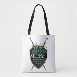 Clan MacNeil Schwerter und Schild Tartan Plaid