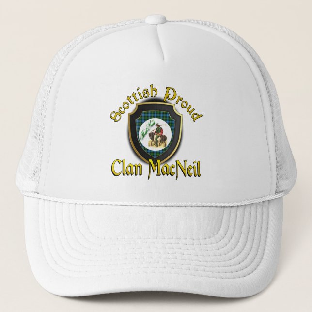 Clan MacNeil Scottish Dynsty Cap Truckerkappe (Vorderseite)