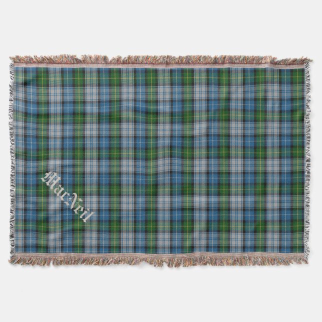 Clan MacNeil Tartan Kariertes, benutzerdefiniertes Decke (Vorderseite)