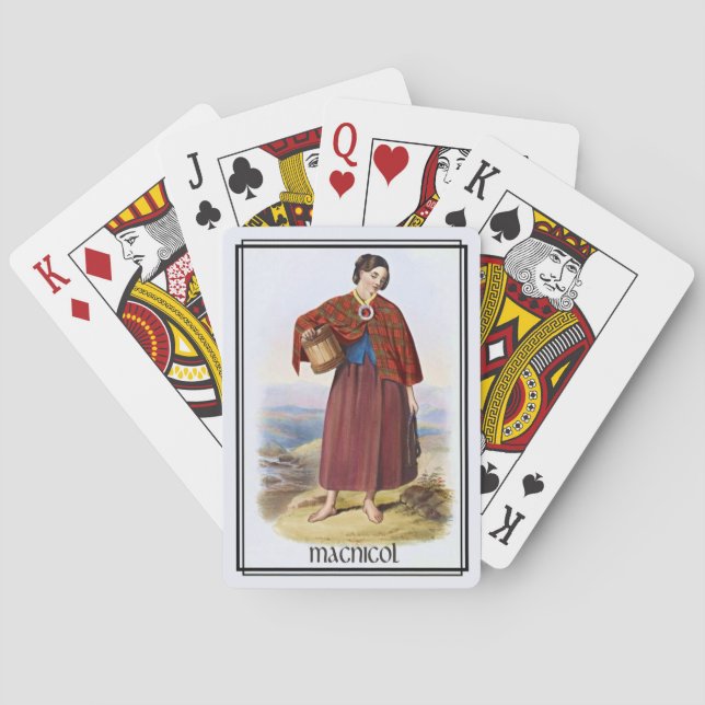 Clan MacNicol Classic Scotland Bicycle Deck Spielkarten (Rückseite)
