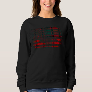 Clan Macphail Scottish tartan US Flaggenkilometer Sweatshirt