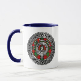 Clan MacPhail Wappen & Tartan Knot Tasse