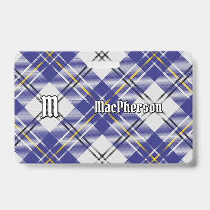 Clan MacPherson Blaues Kleid Tartan-Abzeichen Ausweis