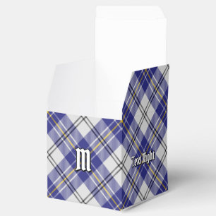 Clan MacPherson Blue Dress Tartan Favor Box Geschenkschachtel