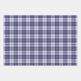 Clan MacPherson Blue Dress Tartan Geschenkpapier Set