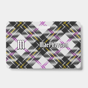 Clan MacPherson Dress Tartan Abzeichen Ausweis