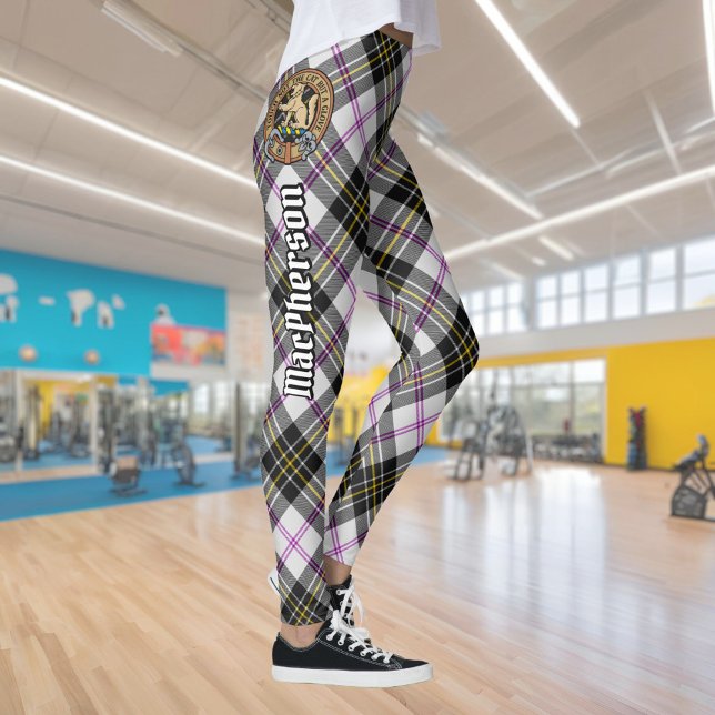 Clan MacPherson Dress Tartan Leggings (Von Creator hochgeladen)