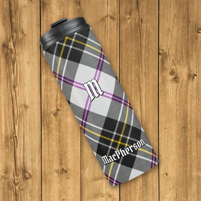 Clan MacPherson Dress Tartan Thermal Tumbler Thermosbecher (Von Creator hochgeladen)