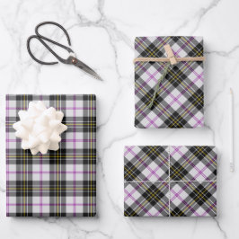 Clan MacPherson Dress Tartan Wrapping Paper Sheets Geschenkpapier Set