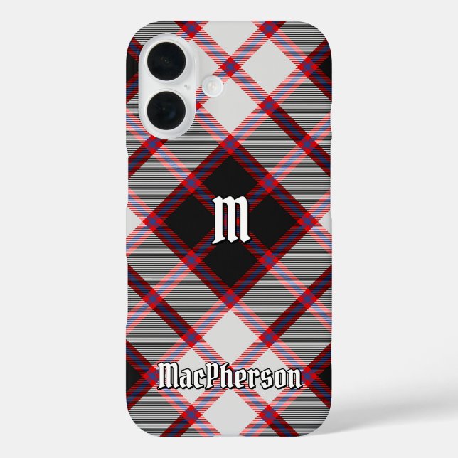 Clan MacPherson Hunting Tartan Case-Mate iPhone Hülle (Rückseite)