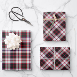 Clan MacPherson Hunting Tartan Geschenkpapier Set