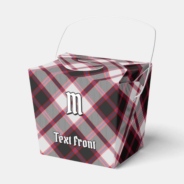 Clan MacPherson Jagd Tartan Gefallen Box Geschenkschachtel (Vorderseite)