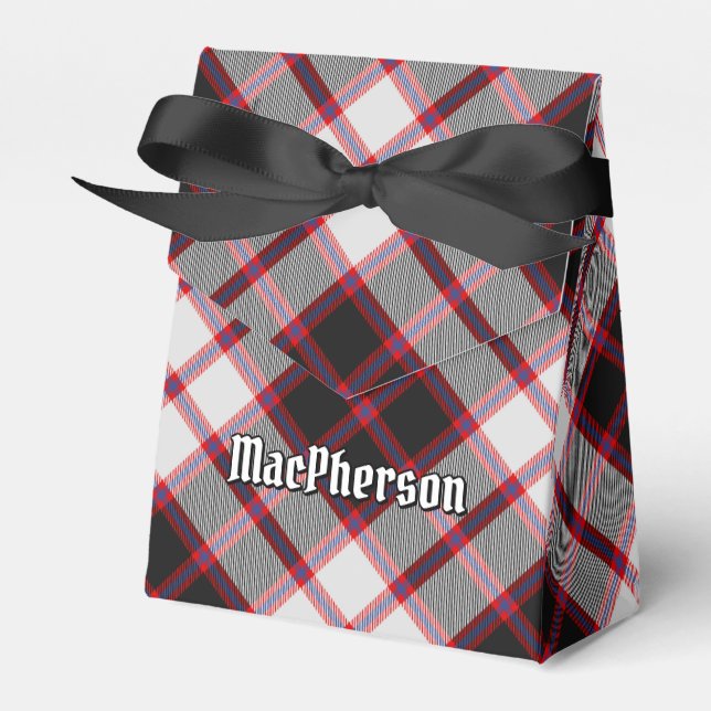 Clan MacPherson Jagd Tartan Gefallen Box Geschenkschachtel (Vorderseite)