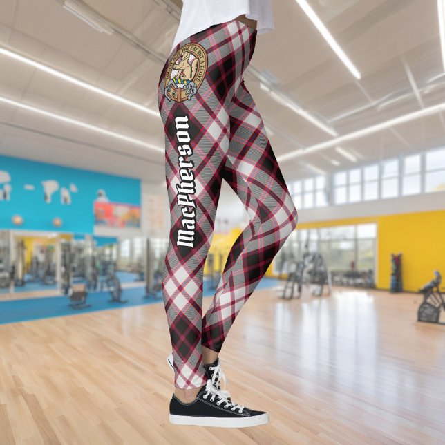Clan MacPherson Jagd Tartan Leggings (Von Creator hochgeladen)