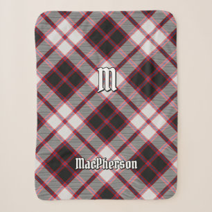 Clan MacPherson Jagd Tartan Sherpa Blanket Sherpadecke